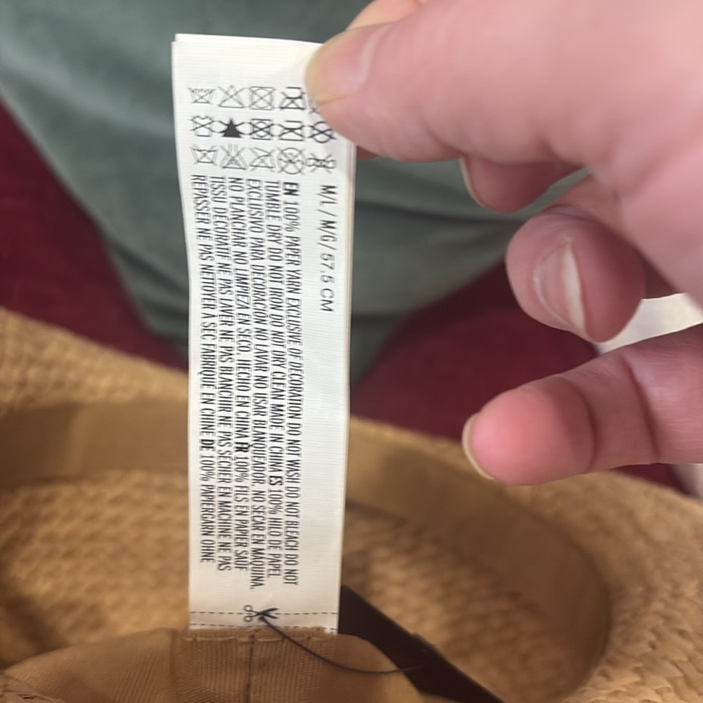 Forever 21 brand new straw hat - Picture 6 of 8